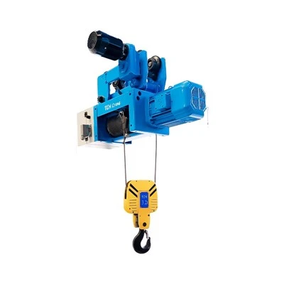 2tons elektrische draad touwtakel met trolley